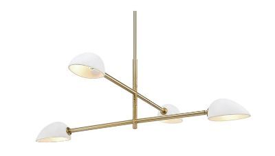 Renwil® Basil White Chandelier Lighting-2