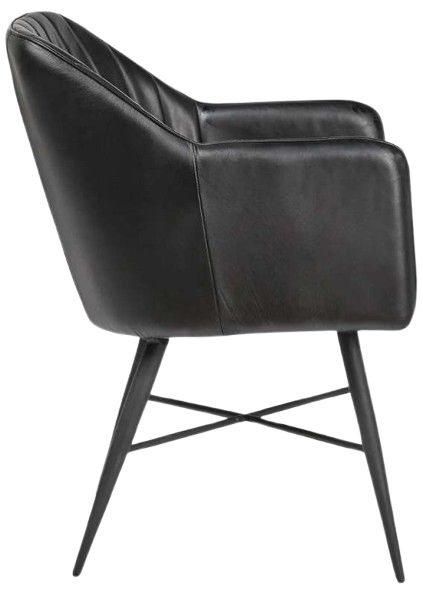 Classic Home Leon Jet Black Dining Chair-3