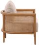 Dovetail Furniture Odile Field Fawn/Natural Occasional Chair-2