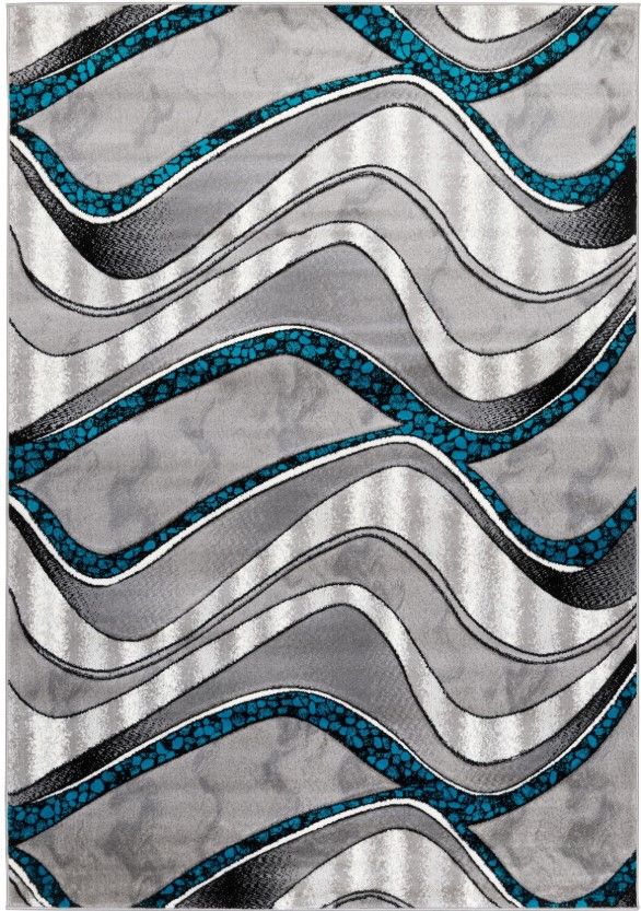 Midas Accents 4673 Bristol 5"x8" Area Rug-2