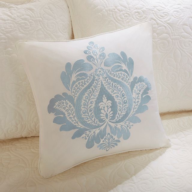 Olliix by Madison Park 6 Piece Cream Quebec Reversible Daybed Cover Set-4