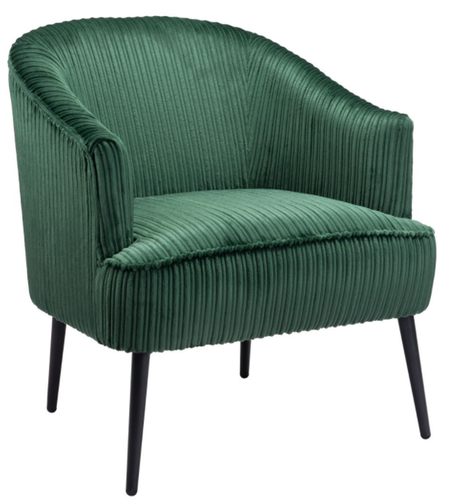 Zuo® Modern Ranier Green Accent Chair-1