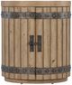 Hooker® Furniture Vineyard Row Sonoma Wine Barrel End Table-2