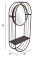 Zuo Modern Saroni Gold Mirror Shelf-5