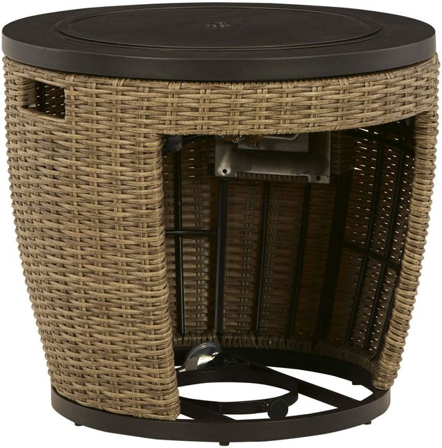 Signature Design by Ashley® Malayah Brown Fire Pit-1