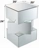 ACME Furniture Meria Mirrored End Table-3