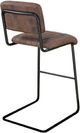 Brassex Inc. 2-Piece Black/Brown 30" Bar Stool Set-1
