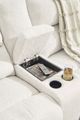 Signature Design by Ashley® Keensburg 3-Piece Linen Right-Arm Facing Power Reclining Sectional-2