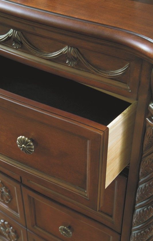 Millennium® By Ashley® North Shore Dark Brown Chest-3