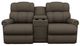 La-Z-Boy® Pinnacle Java Power Wall Reclining Loveseat with Console and Headrest-1