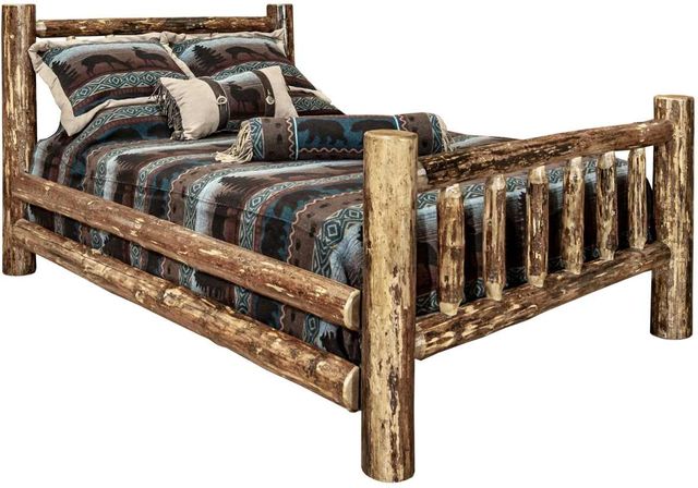 Montana Woodworks® Glacier Country Stain & Clear Lacquer Full Bed-0
