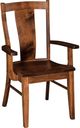 Archbold Furniture Customizable Traditional Maple Dining Lucas Arm Chair-0