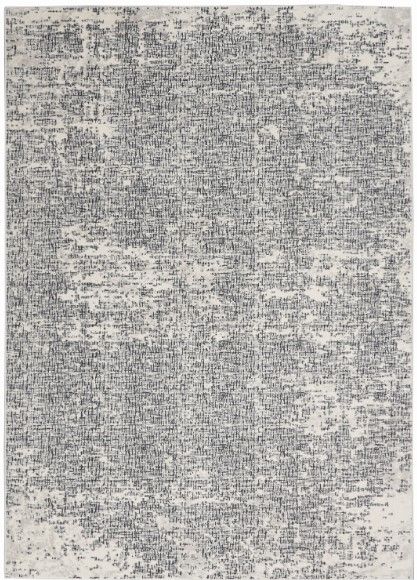 Nourison Home™ CK970 Vapor Ivory BlaCK 5'x7' Area Rug-0