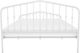 Novogratz Bushwick White Metal Queen Bed-3