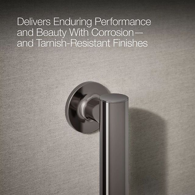 KOHLER® Purist® Vibrant Titanium 12" Grab Bar-4