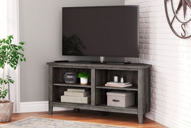 Signature Design by Ashley® Arlenbry Gray Small Corner TV Stand-6