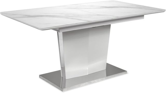 Mazin Furniture Cynthia 5-Piece Gray/White Dining Set-0