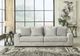 Signature Design by Ashley® Regent Park 2-Piece Pewter Modular Sectional Loveseat-1