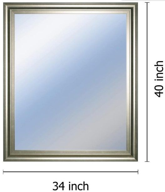 Classy Living Frosted Whisper Wall Mirror-2