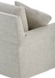 Robin Bruce Customizable Freya 110'' Cushion Slipcovered Bench Sofa-2