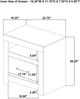 Coaster® Hendricks 4-Piece Light Oak Queen Panel Bedroom Set-5