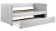 Homelegance® Trudy Gray Youth Twin Daybed with Trundle-3