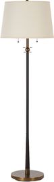 Renwil® Everren Alban Brass/Matte Black Floor Lamp-0