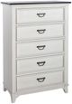 Liberty Furniture Allyson Park Charcoal/Wirebrushed White 52" Chest-0