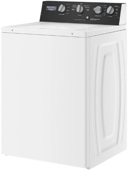 Maytag® 3.5 Cu. Ft. White Commercial-Grade Agitator Washer-4