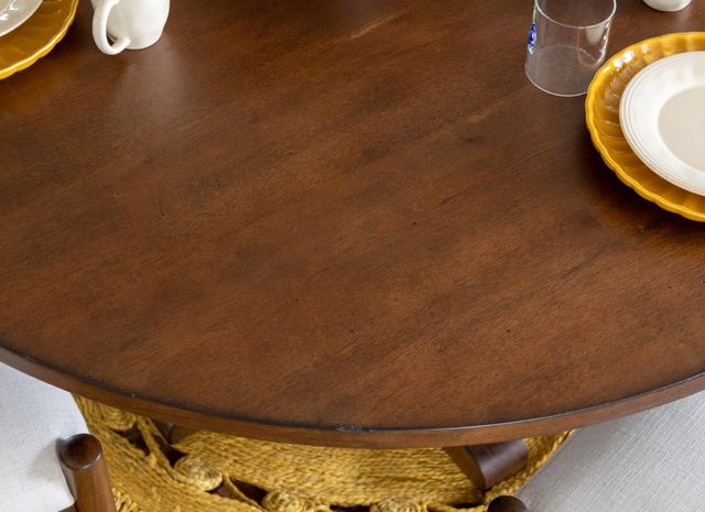 Legacy Classic Lake House Pinecone Round Pedestal Dining Table-4