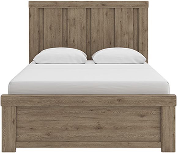 Signature Design by Ashley® Oliandon Light Brown Queen Panel Bed-2