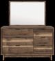 Signature Design by Ashley® Chirason Brown Dresser and Mirror-1