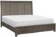Mazin Furniture Scarlett Brownish Gray King Panel Bed-0