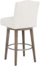 Fairfield® Customizable Dining Entree Camel 20" Short Back Swivel Bar Stool-3