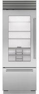 Sub-Zero® Classic Series 30" 17 Cu. Ft. Stainless Steel Built-In Bottom Freezer Refrigerator-0