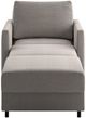 Luonto® Furniture Polar Oasis/Walnut Sleeper Chair-1