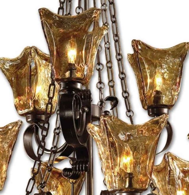 Uttermost® Vetraio Bronze Chandelier-3