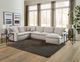 Jackson Furniture Harper 3-Piece Oyster Right-Arm Facing Sectional and Chaise-2