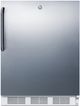 Accucold® 24" 3.5 Cu. Ft. Stainless Steel Upright Freezer-0