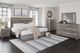 Signature Design by Ashley® Ralinksi Gray King Panel Bed-4