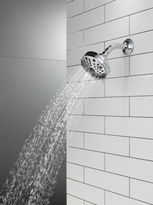 Peerless Universal Showering Components Chrome 5-Setting Shower Head-1
