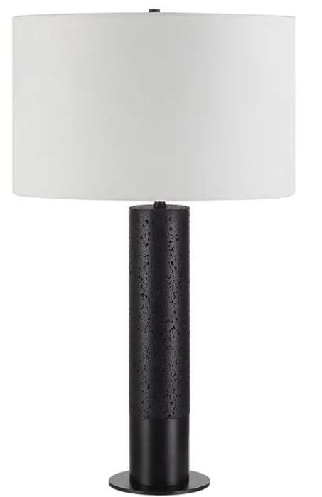 Renwil® Kampen Matte Black Table Lamp-0