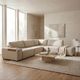Primo International™ Bristow 6-Piece Beige Modular Sofa-1