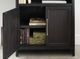 aspenhome® Sloane Mink Door Bookcase-2