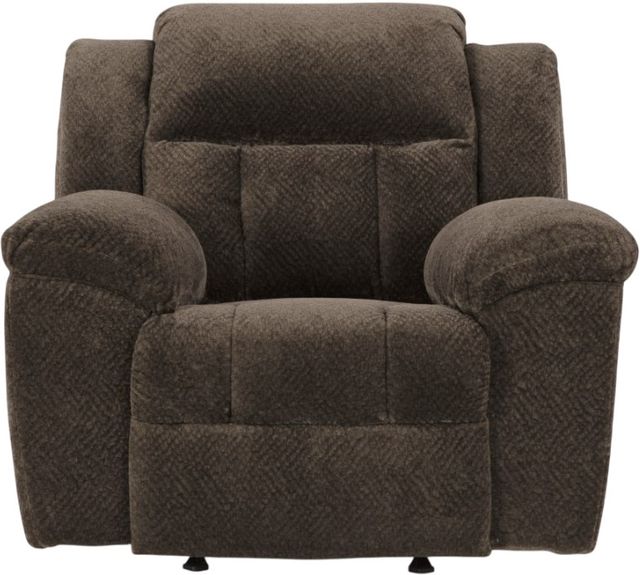 Signature Design by Ashley® Frohn Chocolate Manual Rocker Recliner-1