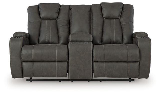 Signature Design by Ashley® Beaux Glider Reclining Loveseat-2