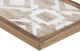 Olliix by Madison Park Natural Set of 3 Mandal Printed Wood Wall Decor-4