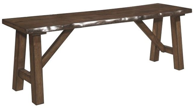 Mazin Furniture Whittaker Brown Bench-1