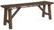 Mazin Furniture Whittaker Brown Bench-1