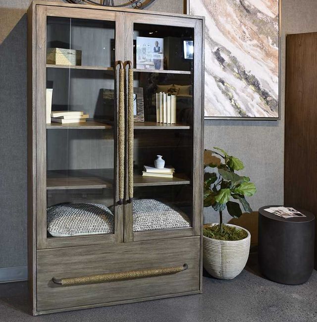 YHD Exposure II Ash Gray 2-Door Cabinet-3